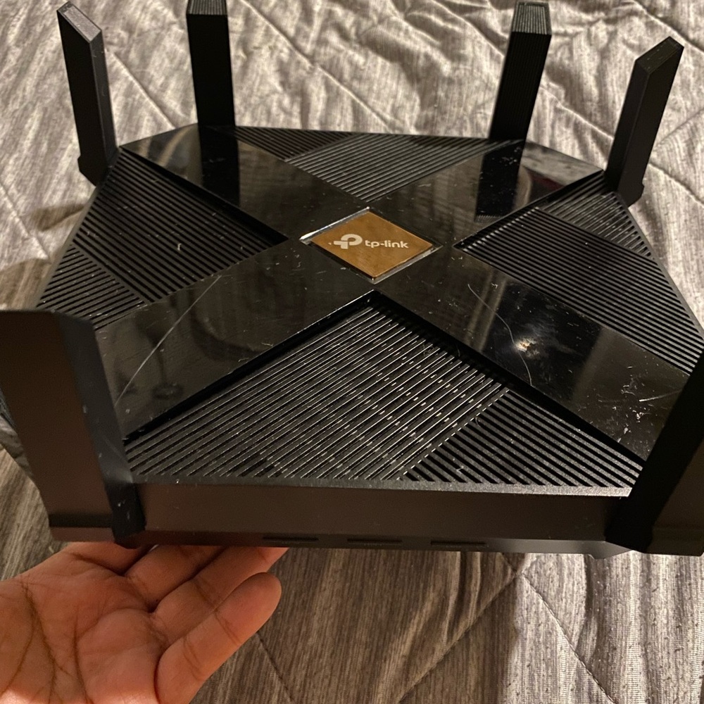 TP-Link AX6000 WiFi 6 Router Wireless 8-Stream Gaming Router 1.8GHz QuadCore CPU